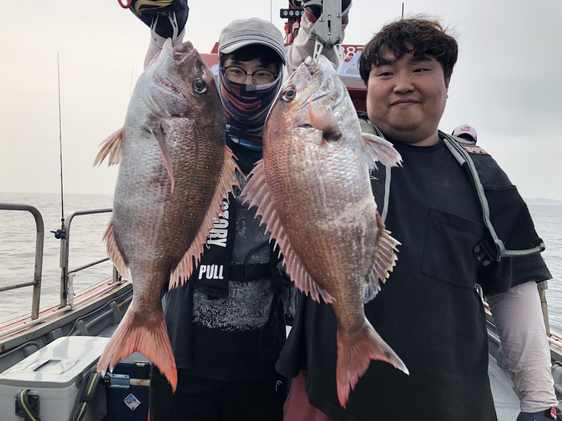 7월13일 한울피싱 초보들과 함께한 참돔 조황입니다!!