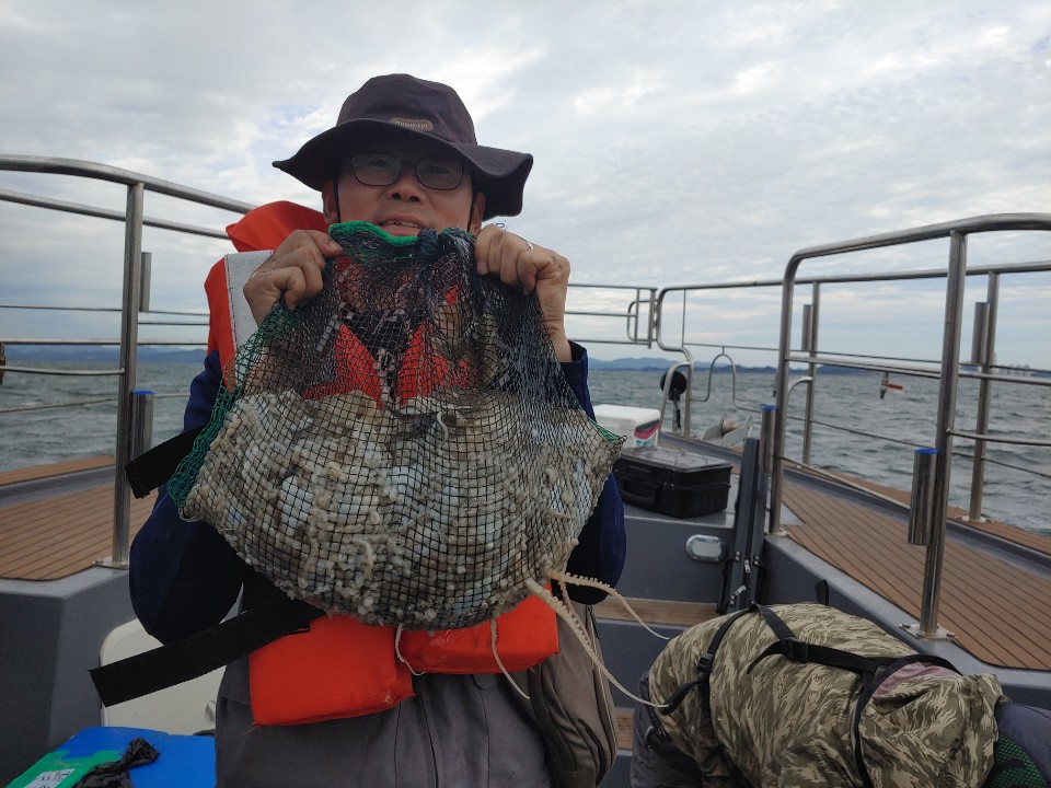 9월20일 홍원항 **요포선단** 펠릭스 마린 쭈꾸미& 갑오징어 첫출조부터 빵~빵~한 망태기 조황입니다!!