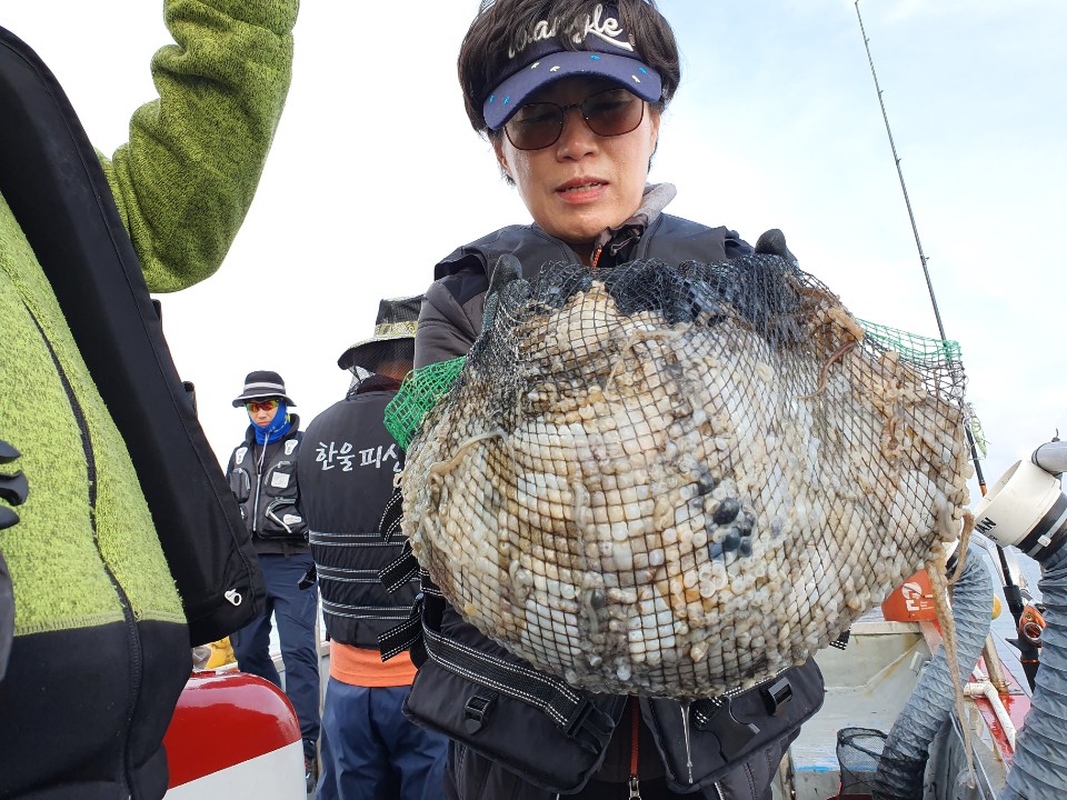 10월6일  홍원항 **요포선단** (한울피싱) 갑오징어&쭈꾸미망태기는 대~만~족 조황입니다!!