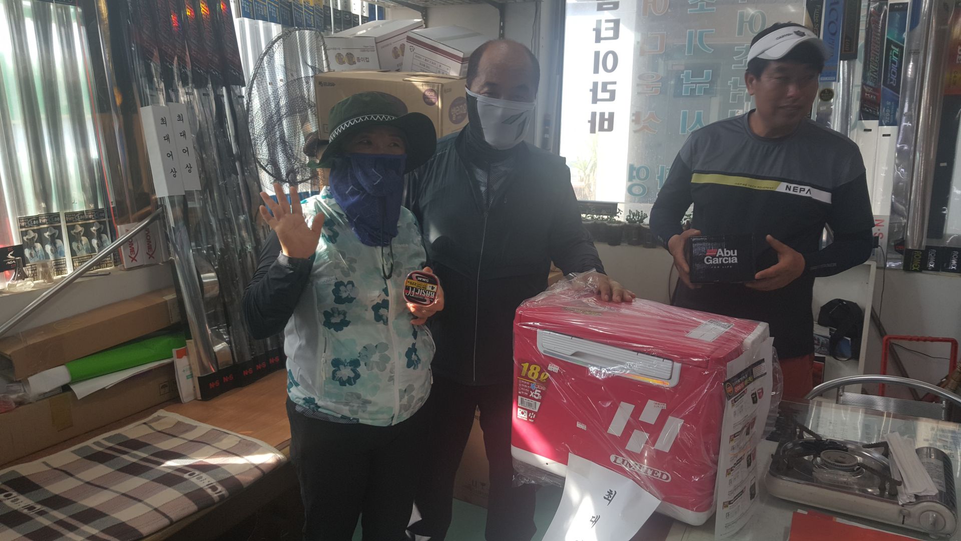 7월17일 홍원항 ( 승리호) ***왕대박*** 이벤트 백조기 쿨러 조황!!