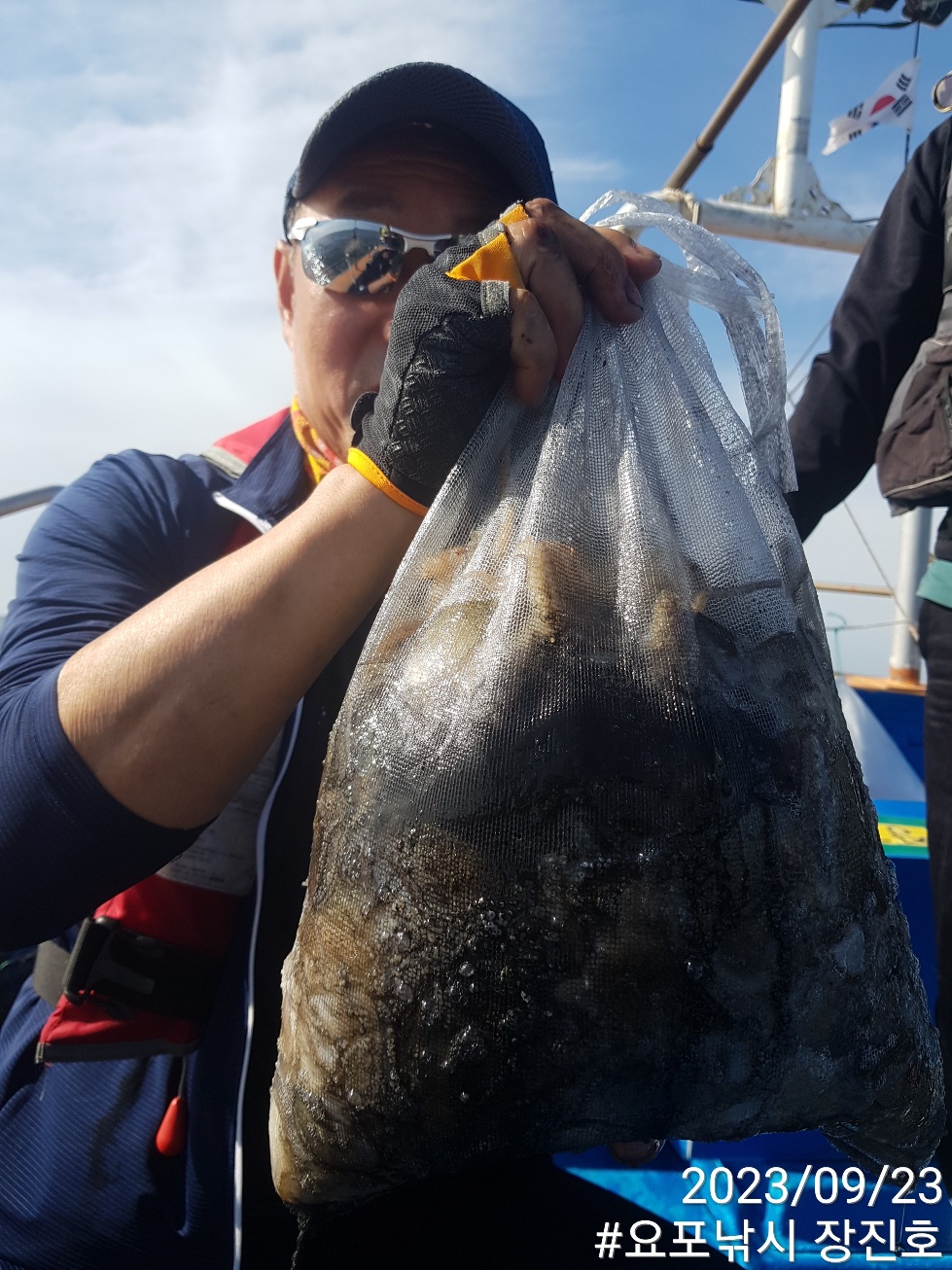 9/23 홍원항 요포선단 ~제1선단~ ((장진호)) **갑오징어&쭈꾸미** 빵~빵~~한 망태기 조황입니다!!